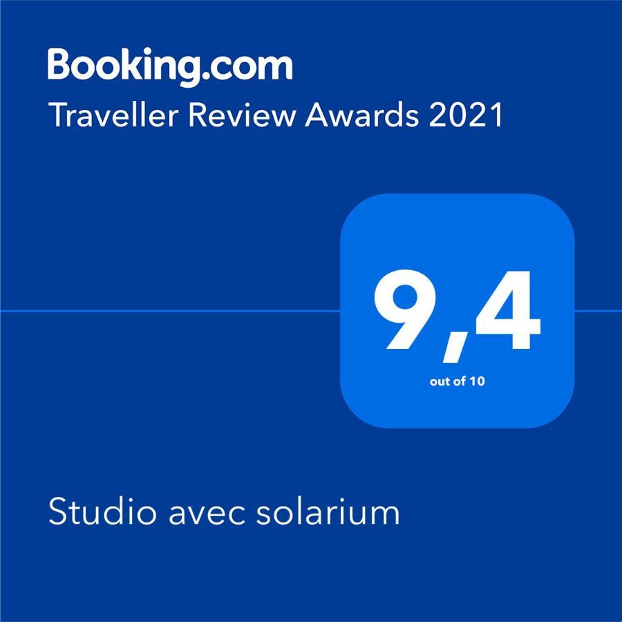 Studio Avec Solarium 圣莫里斯堡 外观 照片