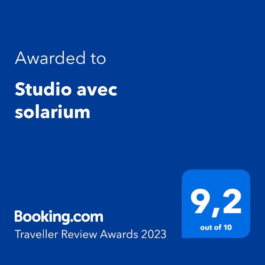 Studio Avec Solarium 圣莫里斯堡 外观 照片